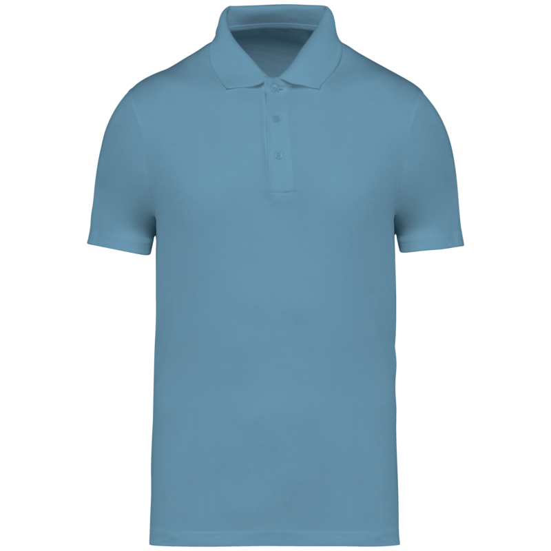 Polo en jersey écoresponsable homme