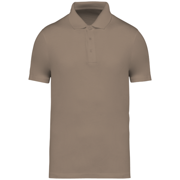 Polo en jersey écoresponsable homme