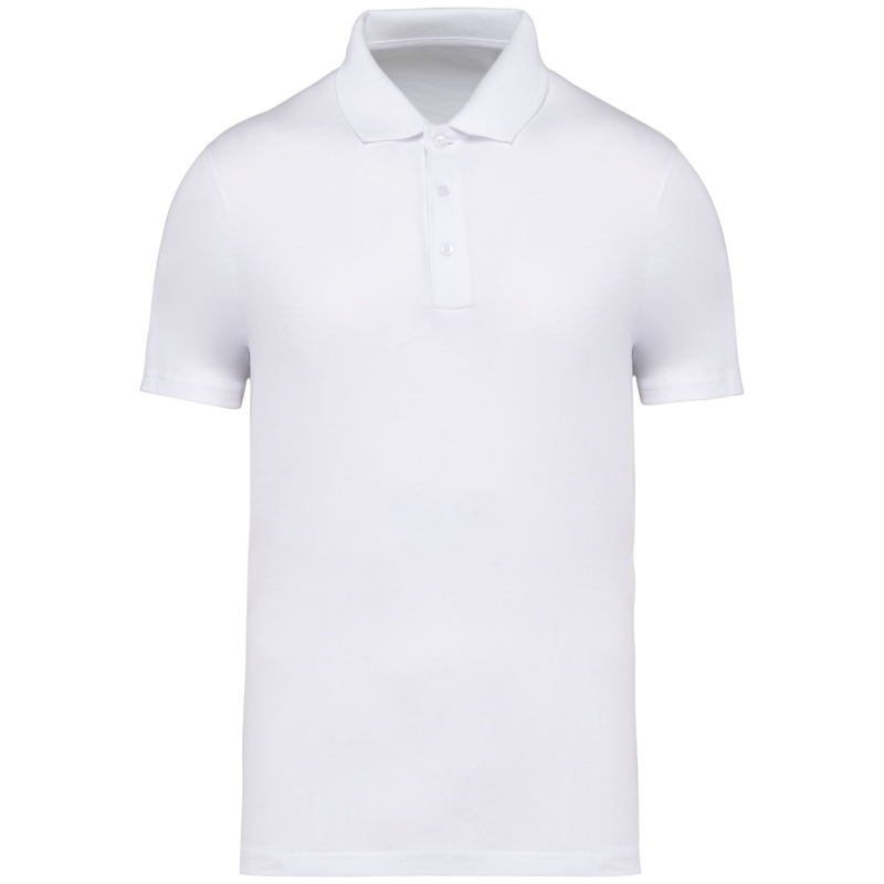 Polo en jersey écoresponsable homme