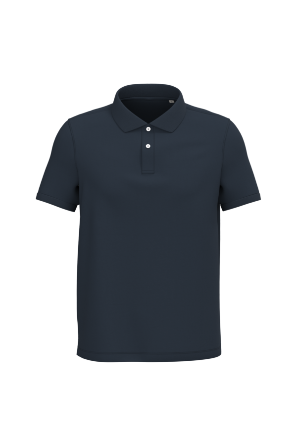 Polo écoresponsable maille piquée homme