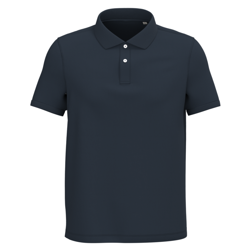 Polo écoresponsable maille piquée homme