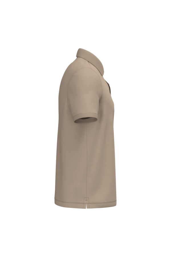 Polo écoresponsable maille piquée homme