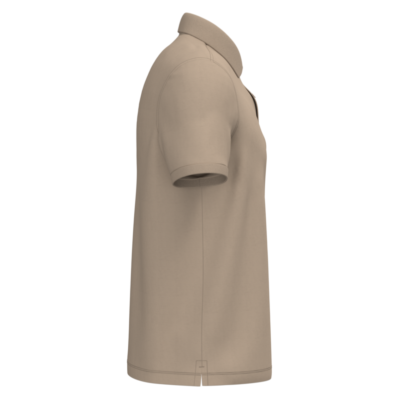 Polo écoresponsable maille piquée homme