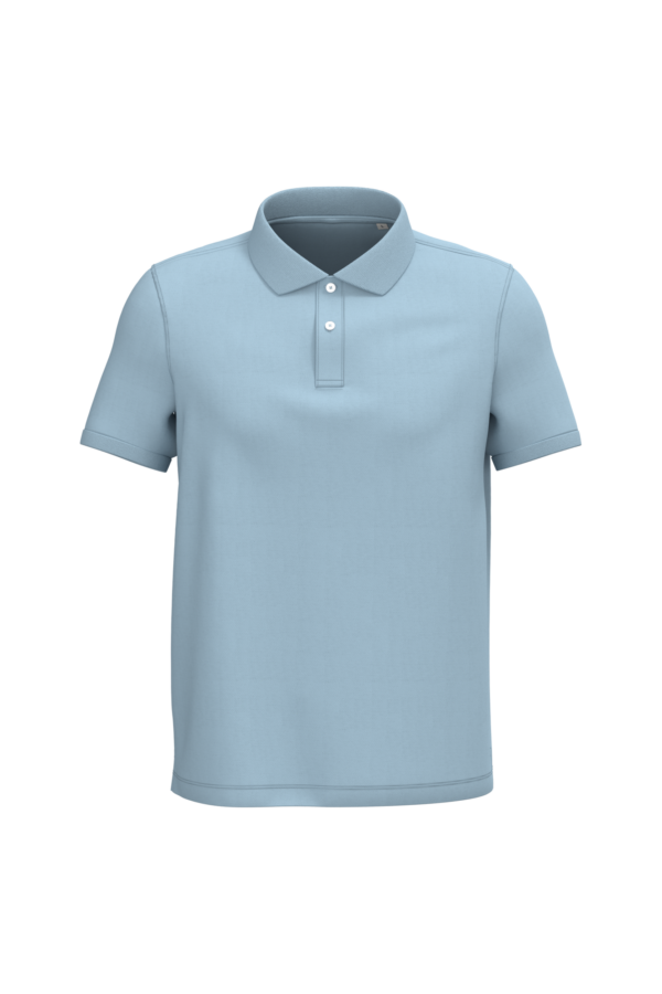 Polo écoresponsable maille piquée homme