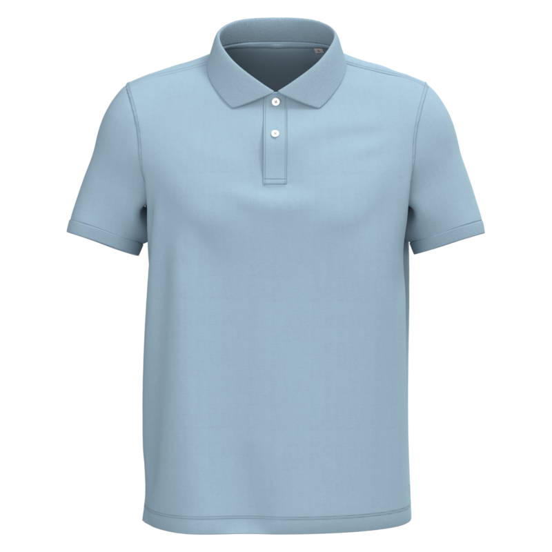 Polo écoresponsable maille piquée homme
