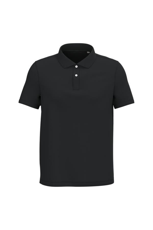 Polo écoresponsable maille piquée homme