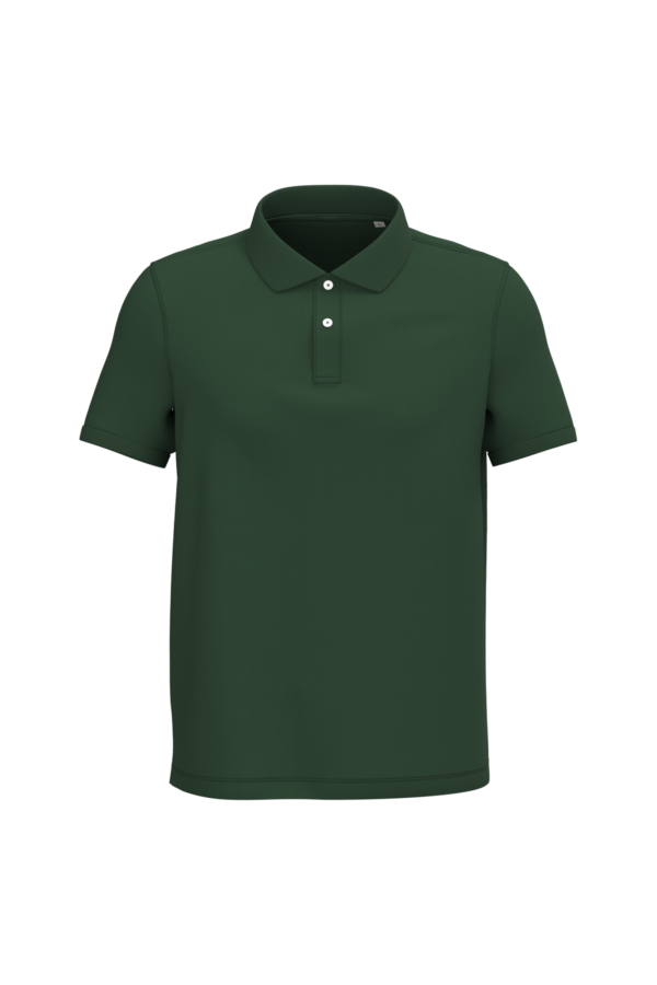 Polo écoresponsable maille piquée homme
