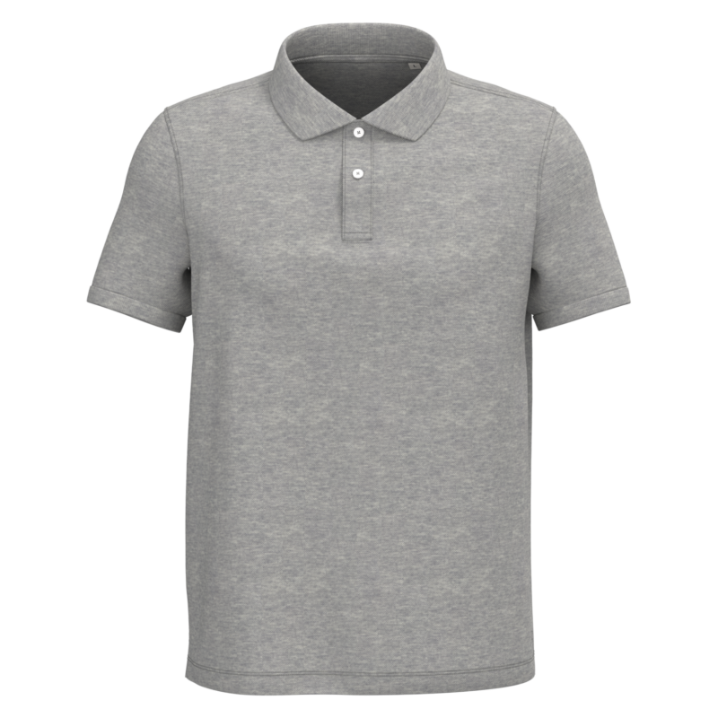 Polo écoresponsable maille piquée homme