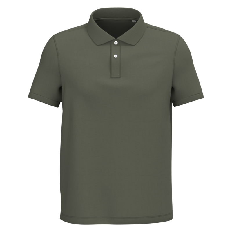 Polo écoresponsable maille piquée homme