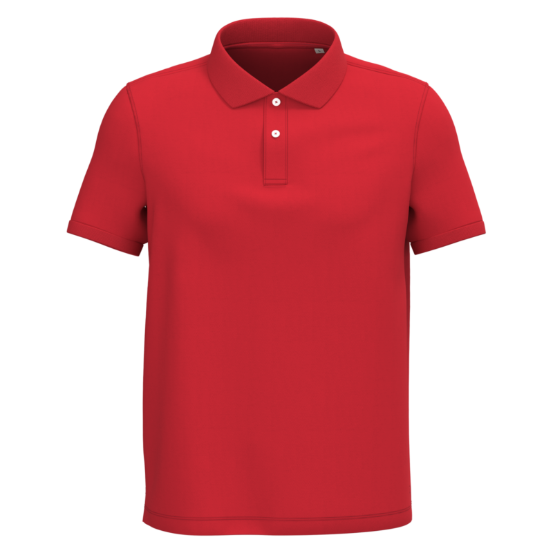 Polo écoresponsable maille piquée homme