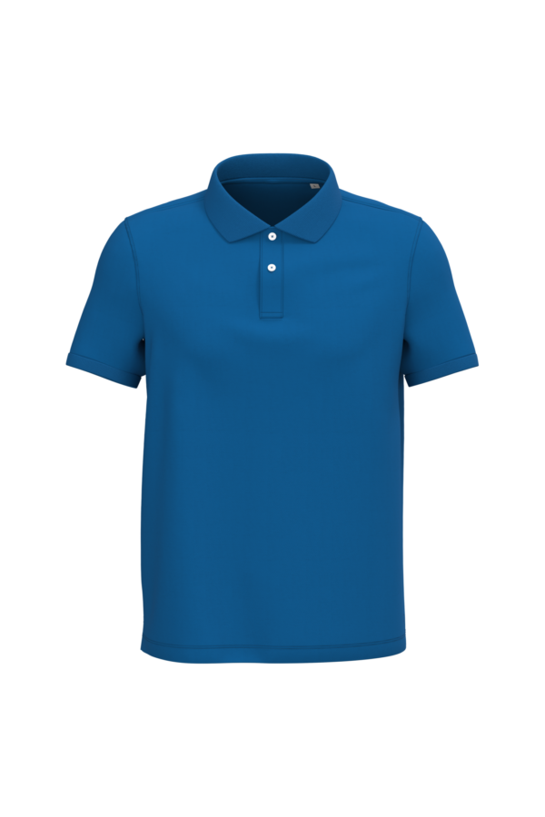 Polo écoresponsable maille piquée homme