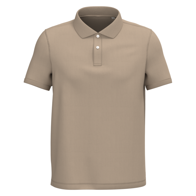 Polo écoresponsable maille piquée homme