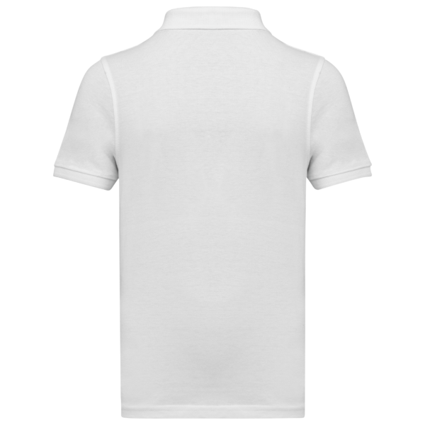 Polo écoresponsable maille piquée enfant