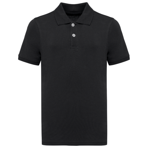 Polo écoresponsable maille piquée enfant