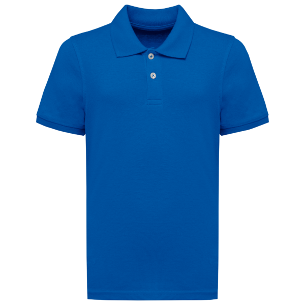 Polo écoresponsable maille piquée enfant