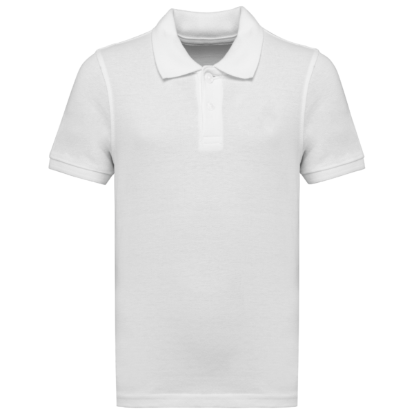 Polo écoresponsable maille piquée enfant