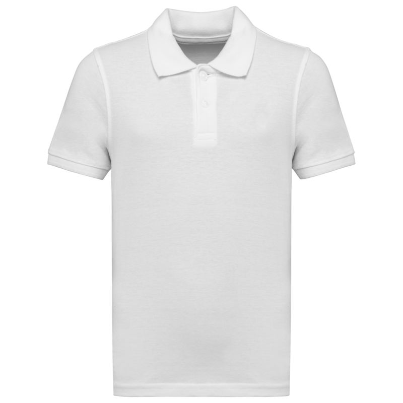 Polo écoresponsable maille piquée enfant