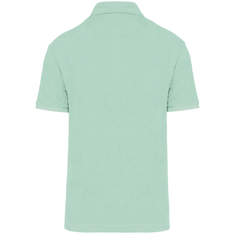 Polo écoresponsable en éponge homme
