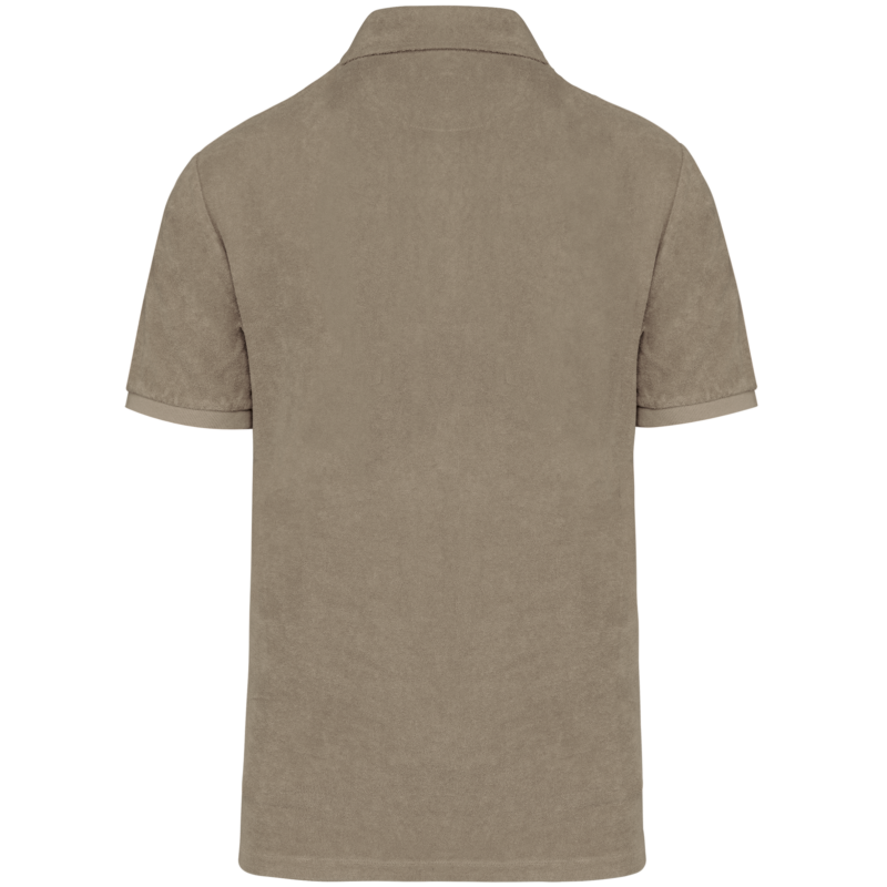Polo écoresponsable en éponge homme