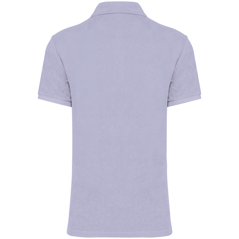 Polo écoresponsable en éponge homme
