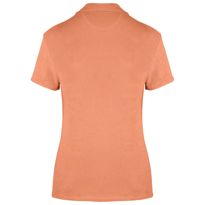 Polo écoresponsable en éponge femme