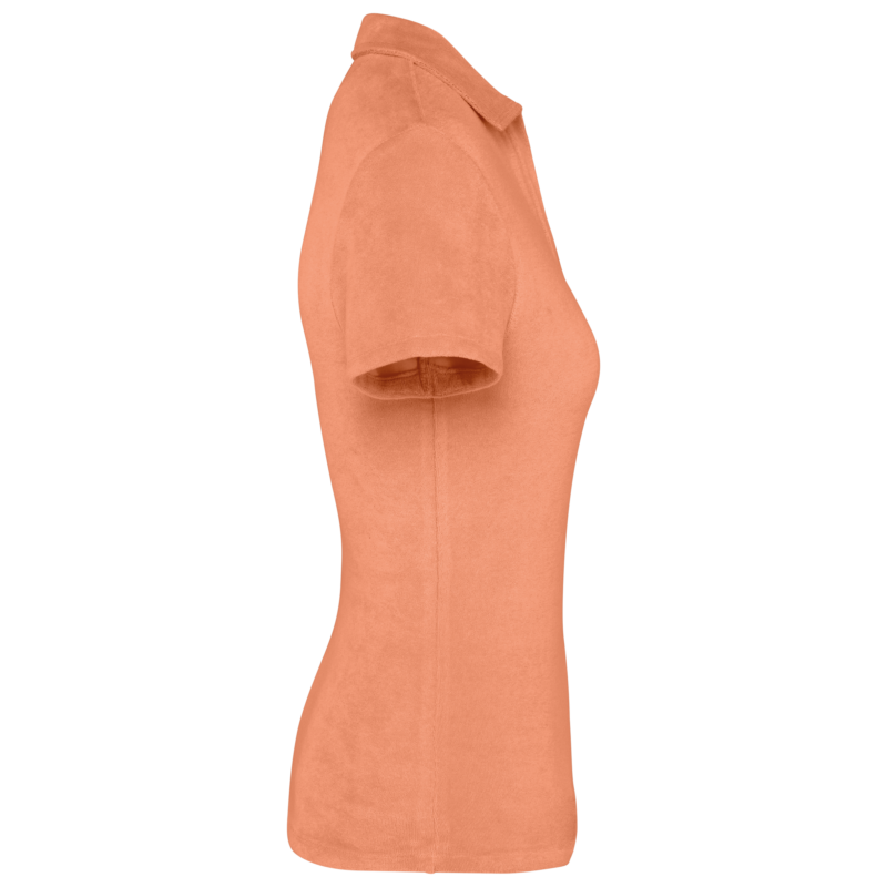 Polo écoresponsable en éponge femme