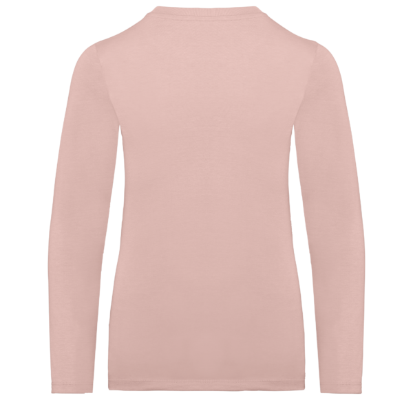 Petal Rose BACK T-shirt écoresponsable manches longues enfant