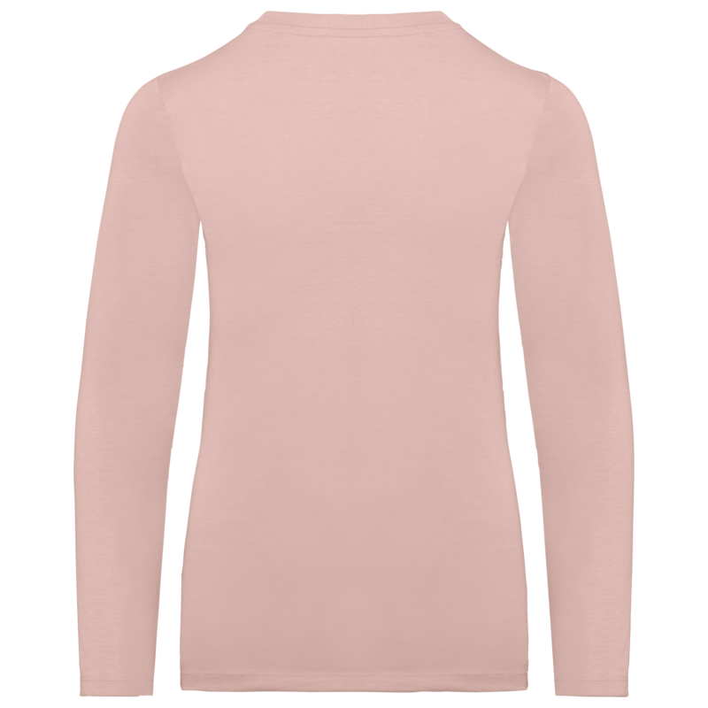 Petal Rose BACK T-shirt écoresponsable manches longues enfant