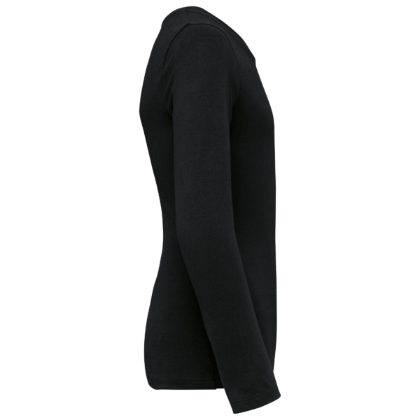 Black SIDE T-shirt écoresponsable manches longues enfant