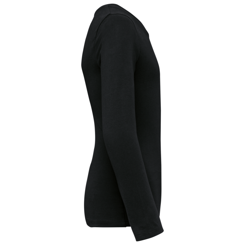 Black SIDE T-shirt écoresponsable manches longues enfant