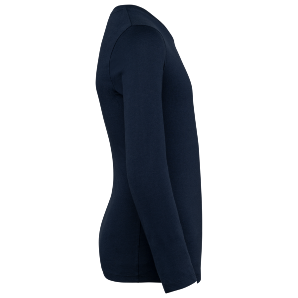 Navy Blue SIDE T-shirt écoresponsable manches longues enfant