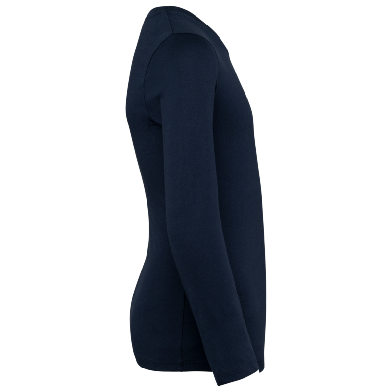 Navy Blue SIDE T-shirt écoresponsable manches longues enfant
