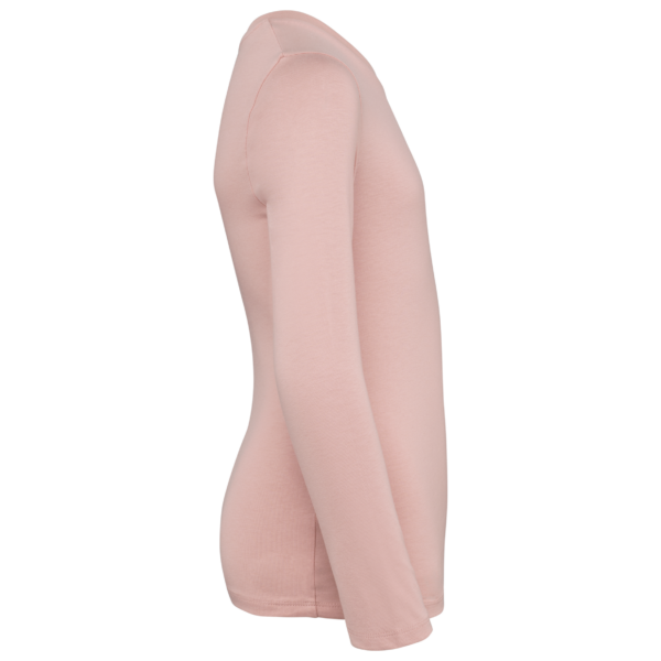 Petal Rose SIDE T-shirt écoresponsable manches longues enfant