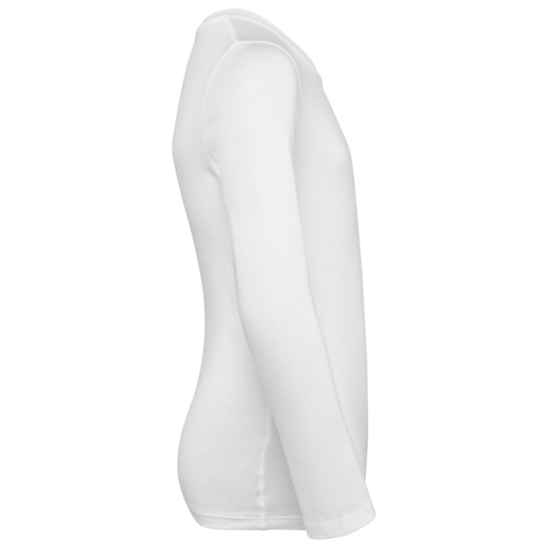 White SIDE T-shirt écoresponsable manches longues enfant