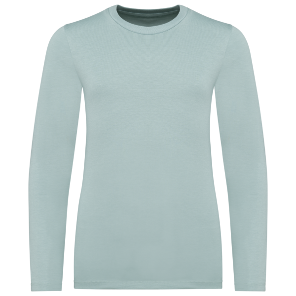 Jade Green FACE T-shirt écoresponsable manches longues enfant