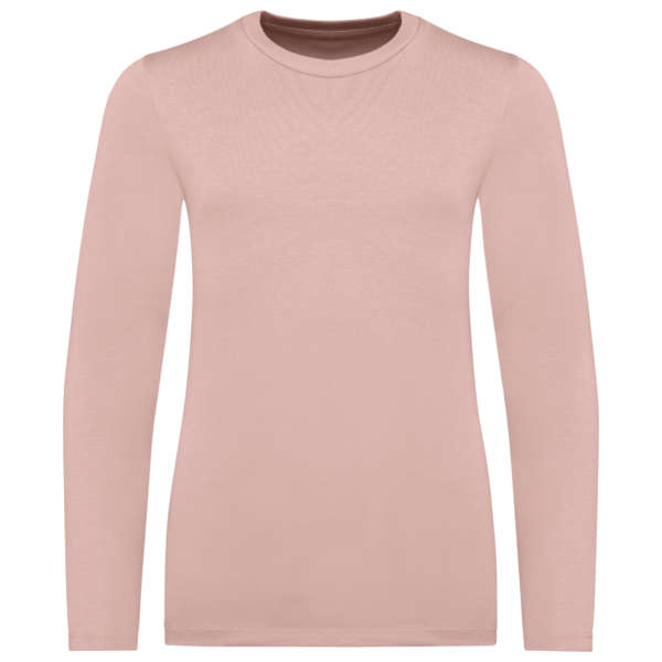 Petal Rose FACE T-shirt écoresponsable manches longues enfant