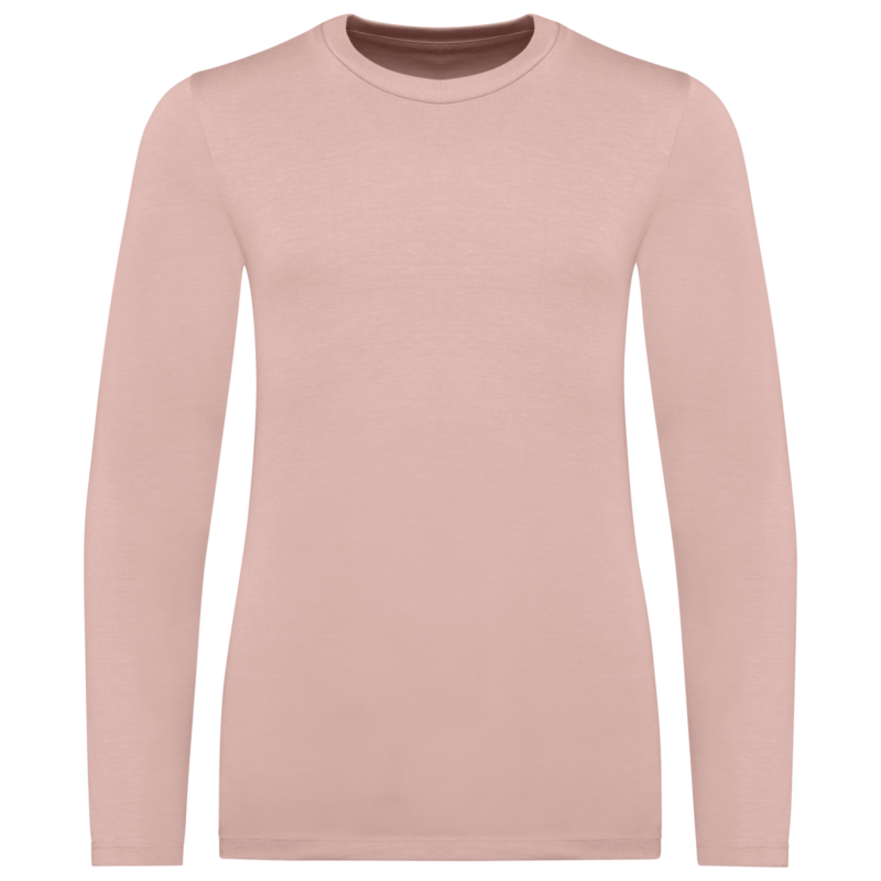 Petal Rose FACE T-shirt écoresponsable manches longues enfant