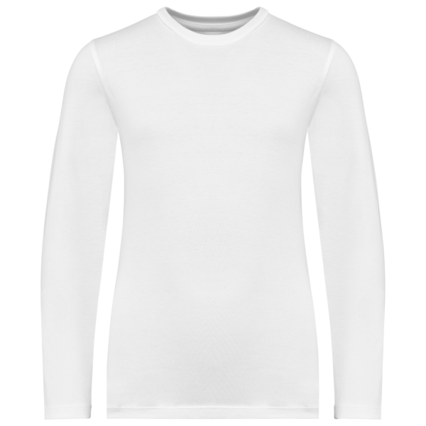 White FACE T-shirt écoresponsable manches longues enfant