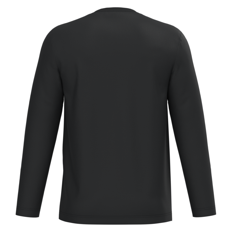 Black BACK T-shirt écoresponsable manches longues unisexe