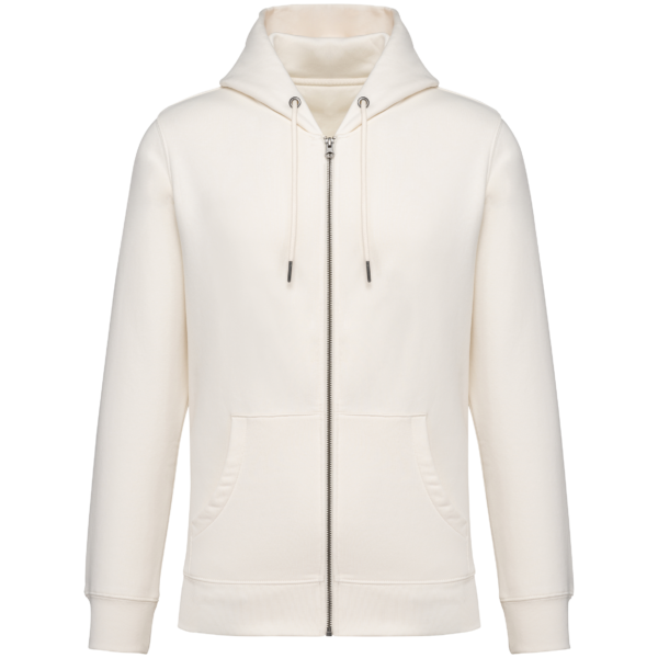 Sweat-shirt écoresponsable zippé à capuche unisexe
