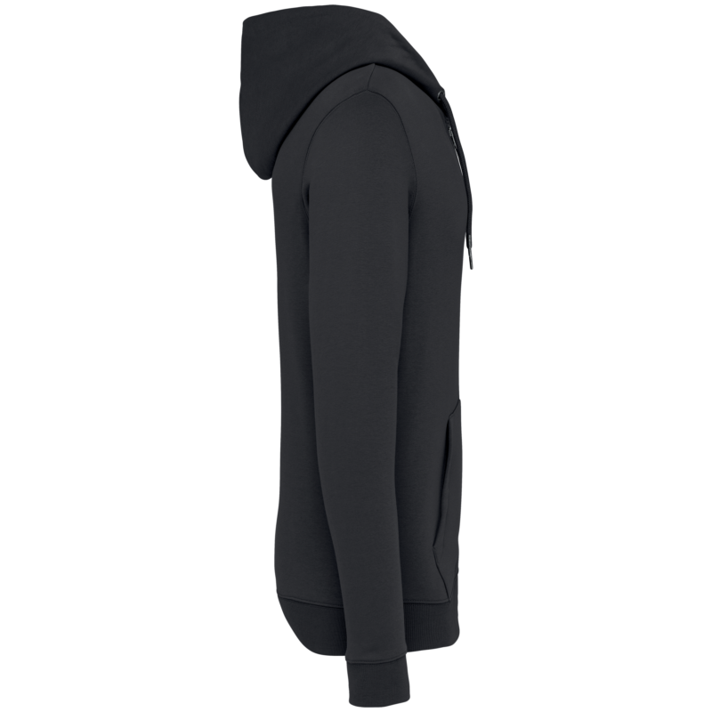 Sweat-shirt écoresponsable zippé à capuche unisexe