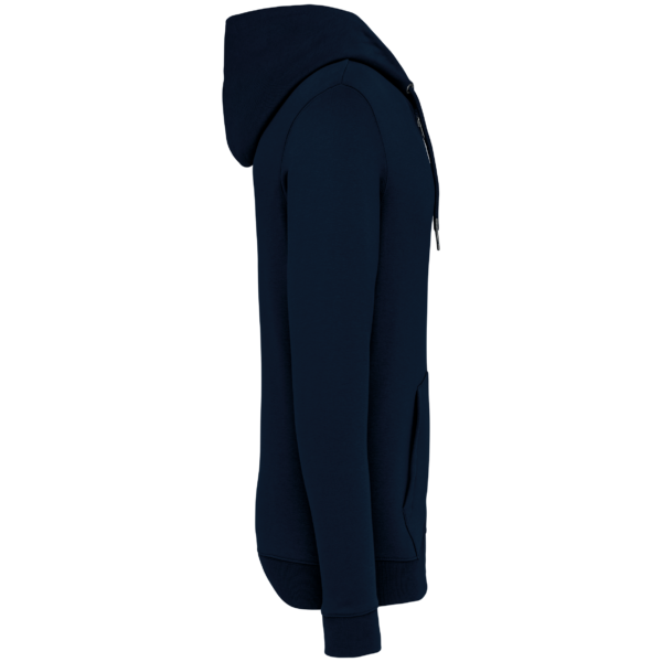 Sweat-shirt écoresponsable zippé à capuche unisexe
