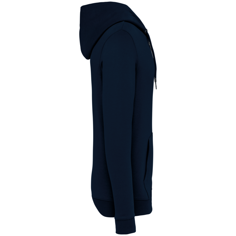 Sweat-shirt écoresponsable zippé à capuche unisexe