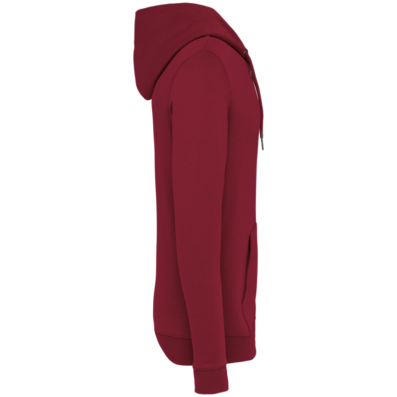 Sweat-shirt écoresponsable zippé à capuche unisexe