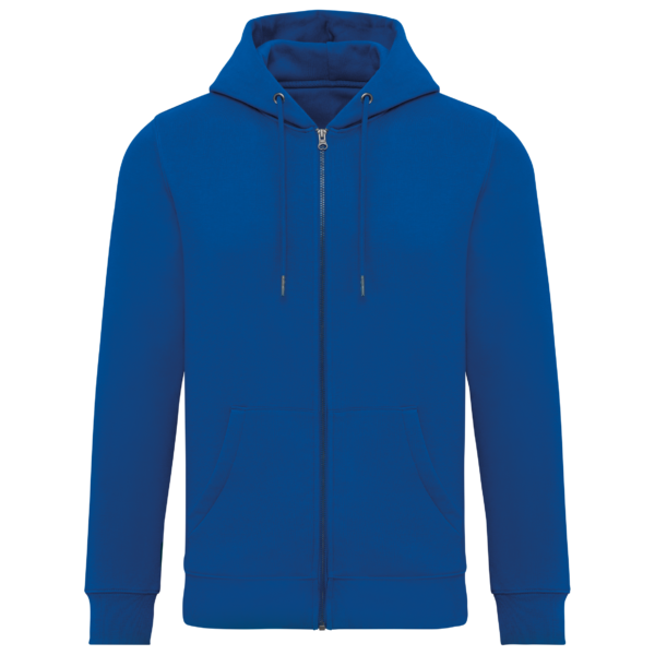 Sweat-shirt écoresponsable zippé à capuche unisexe