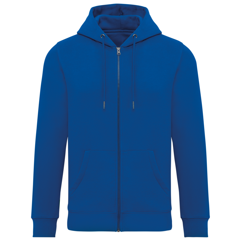 Sweat-shirt écoresponsable zippé à capuche unisexe