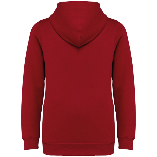 Sweat-shirt écoresponsable zippé à capuche enfant