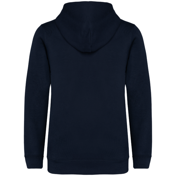 Sweat-shirt écoresponsable zippé à capuche enfant