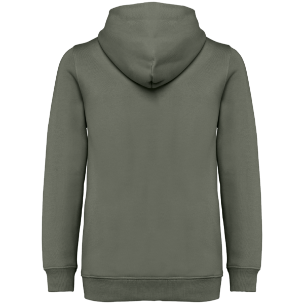 Sweat-shirt écoresponsable zippé à capuche enfant