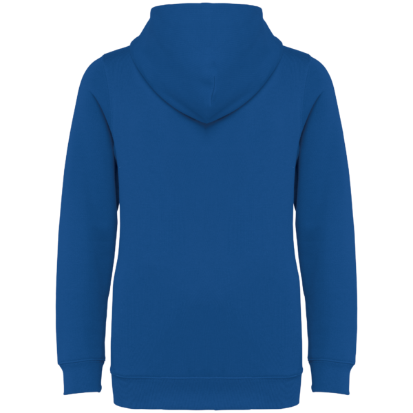 Sweat-shirt écoresponsable zippé à capuche enfant